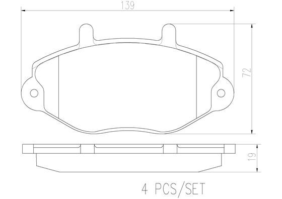 BREMBO P24033N