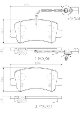 BREMBO P68063N