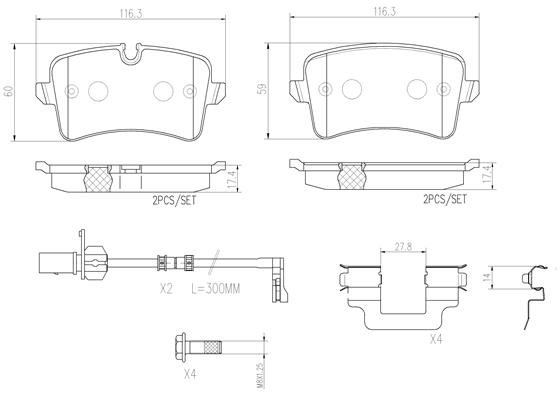 BREMBO P85117N