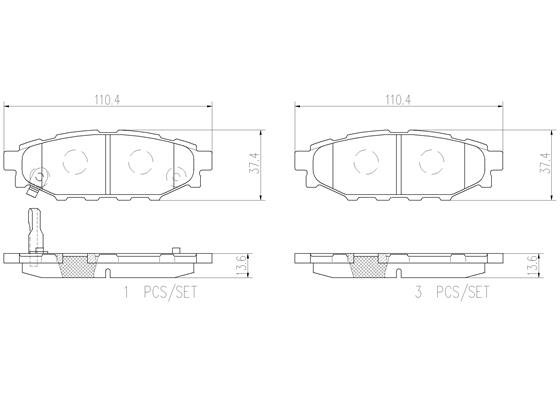 BREMBO P78020N