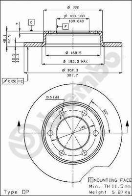 BREMBO 08.4504.10