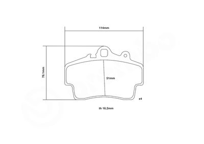 BREMBO 07.B314.18 BREMBO 07.B314.18