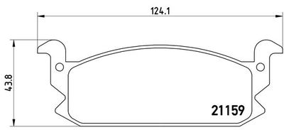 BREMBO P 16 004 BREMBO P 16 004
