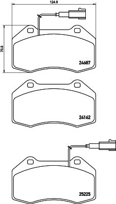 BREMBO P 23 162