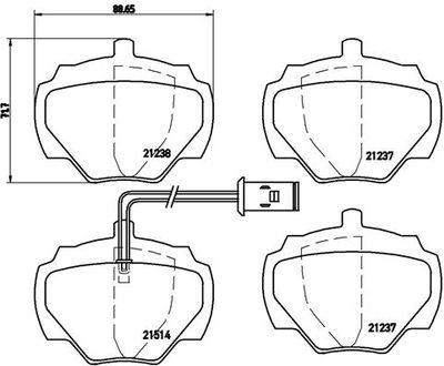 BREMBO P 44 003