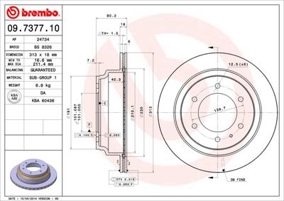 BREMBO 09.7377.10