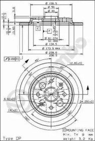 BREMBO 08.6837.10