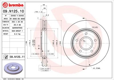 BREMBO 09.N125.10