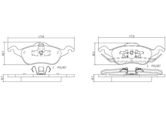 BREMBO P24046N