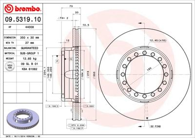 BREMBO 09.5319.10