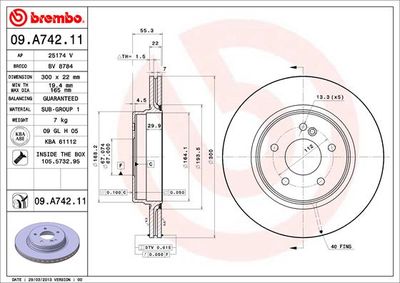 BREMBO 09.A742.11