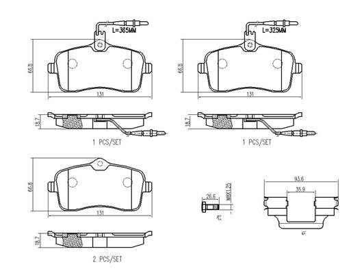 BREMBO P61109N