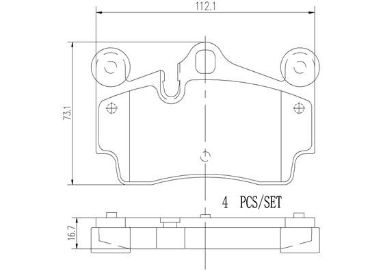 BREMBO P85070N