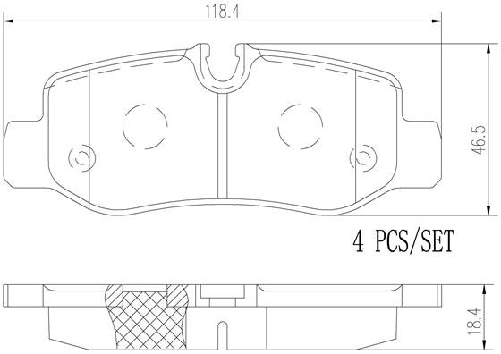 BREMBO P50126N