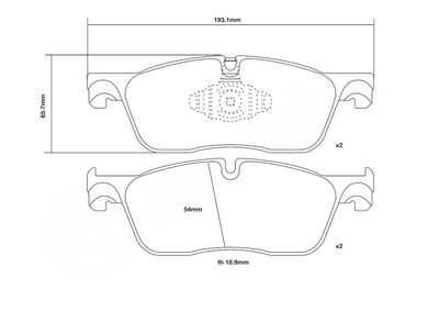 BREMBO 07.D435.51 BREMBO 07.D435.51