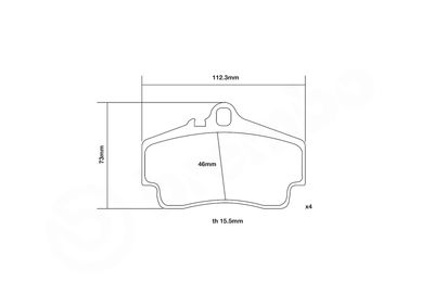 BREMBO 07.B315.14 BREMBO 07.B315.14