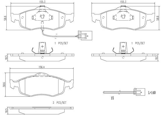 BREMBO P24034N