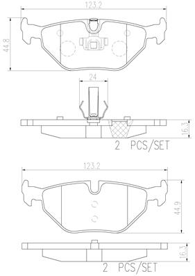 BREMBO P71006N