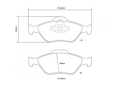 BREMBO 07.B314.43 BREMBO 07.B314.43