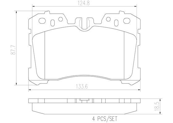 BREMBO P83075N