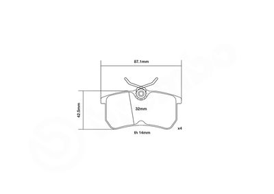 BREMBO 07.B315.94 BREMBO 07.B315.94