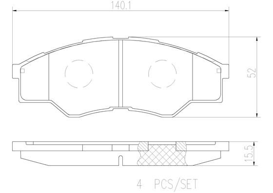 BREMBO P83096N