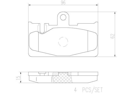 BREMBO P83059N