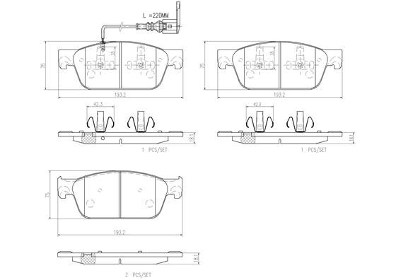 BREMBO P85141N