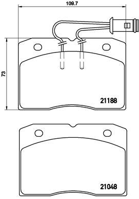 BREMBO P A6 009