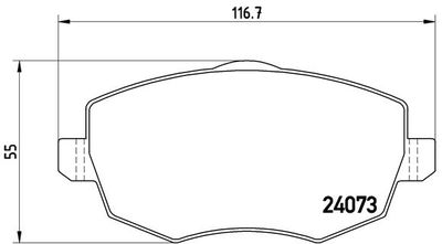 BREMBO P 23 095