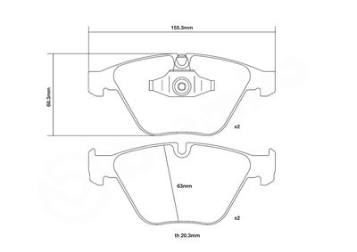 BREMBO 07.B314.99 BREMBO 07.B314.99