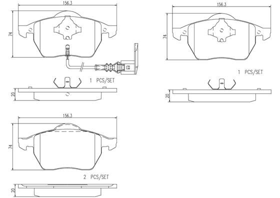 BREMBO P85039N