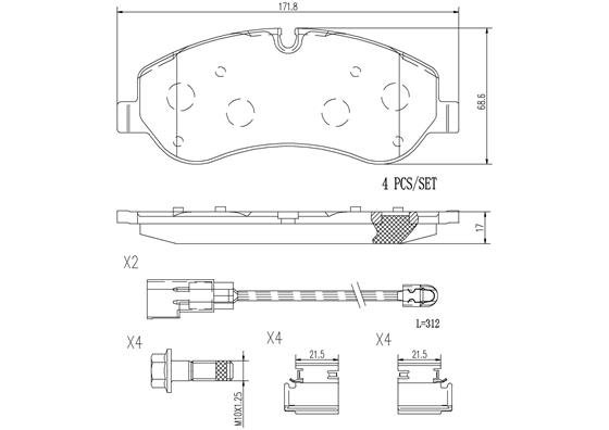 BREMBO P24152N