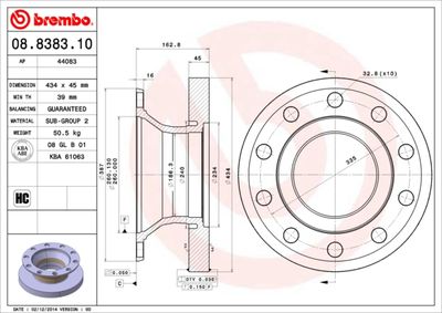 BREMBO 08.8383.10