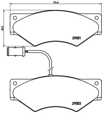 BREMBO P A6 007