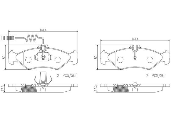 BREMBO P50081N