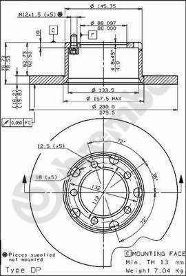 BREMBO 08.3959.20