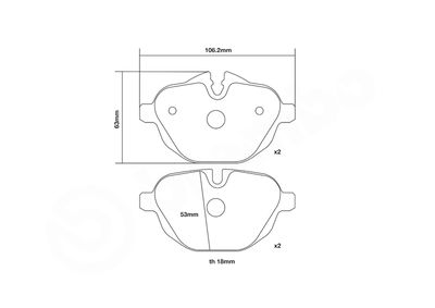 BREMBO 07.B315.49 BREMBO 07.B315.49