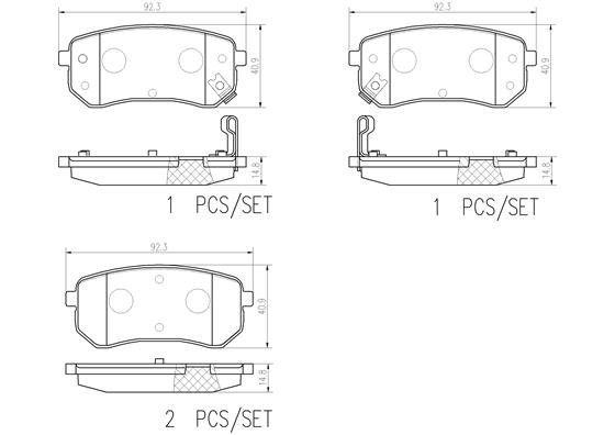 BREMBO P30033N