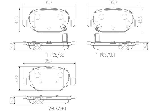 BREMBO P23151N