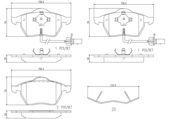 BREMBO P85037N