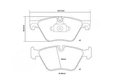BREMBO 07.B314.97 BREMBO 07.B314.97