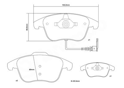 BREMBO 07.D435.04 BREMBO 07.D435.04