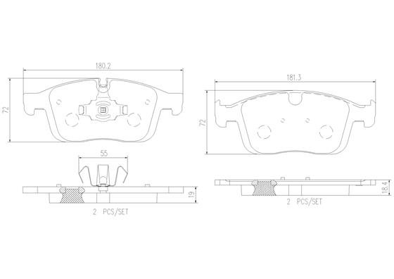 BREMBO P86026N