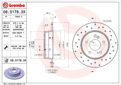 BREMBO 08.5178.3X