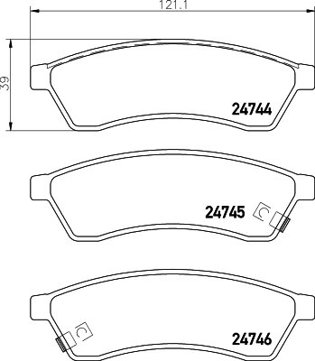 BREMBO P10060N