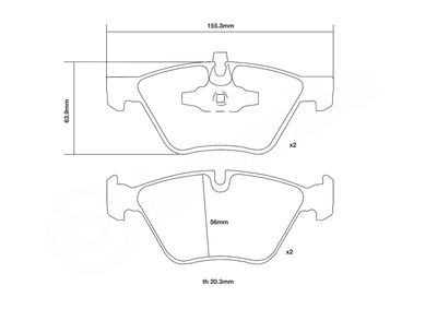 BREMBO 07.B314.82 BREMBO 07.B314.82