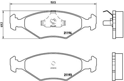 BREMBO P 23 040