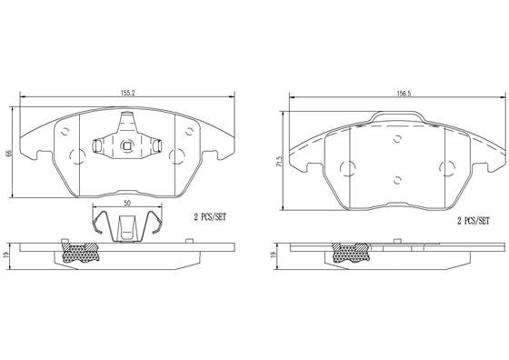 BREMBO P61076N