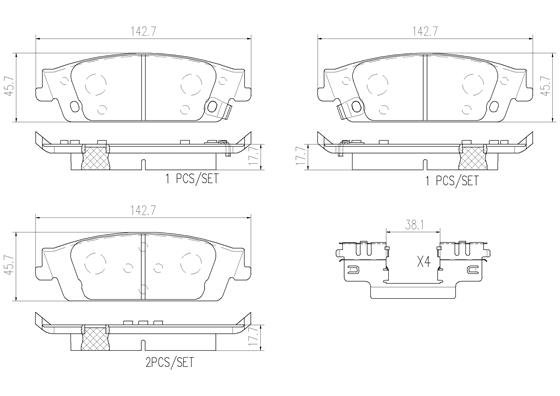 BREMBO P10068N